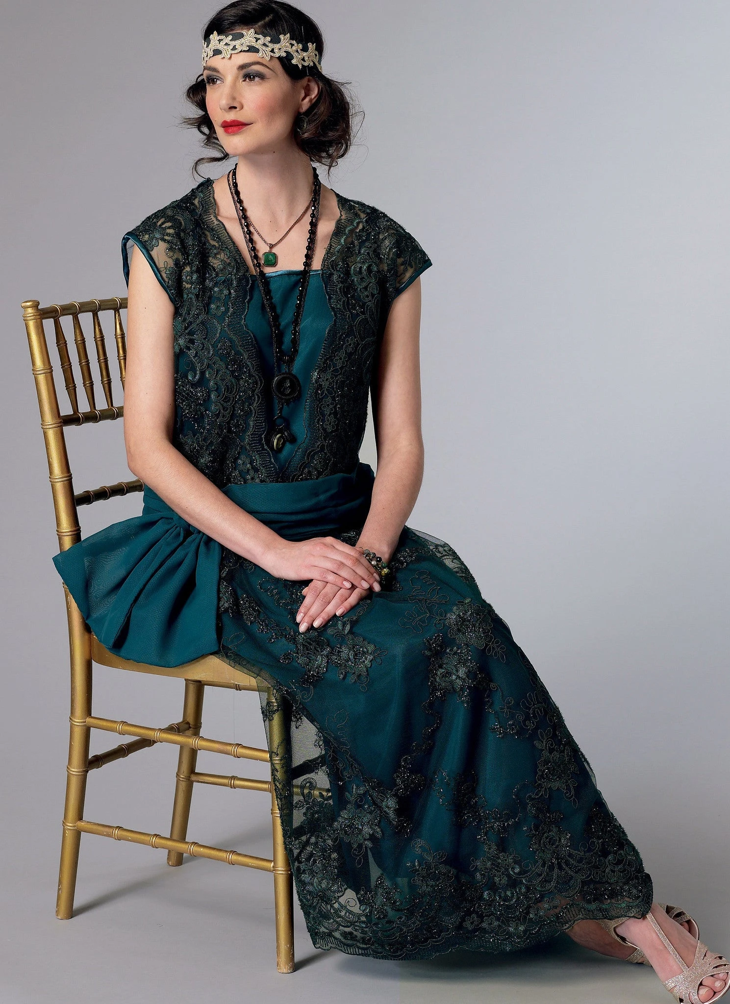 Butterick 6399 Women's 1920's Flapper Dress Pattern 2 Butterick 6399 Women's 1920's Flapper Dress Pattern - Image 2