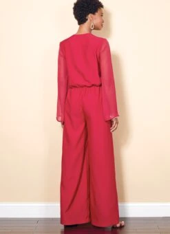 Butterick 6522 Misses'/Women's Jumpsuit And Sash Pattern -Jaycotts Shop B6522 02