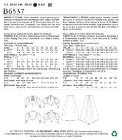 Butterick 6537 Women's Edwardian Top And Skirt Pattern -Jaycotts Shop B6537