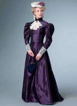 Butterick 6537 Women's Edwardian Top And Skirt Pattern -Jaycotts Shop B6537 04