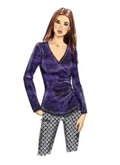 Butterick 6628 Misses' Top Pattern -Jaycotts Shop B6628 03