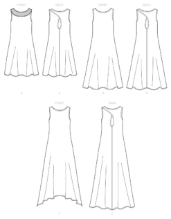 Butterick 6653 Dress Pattern -Jaycotts Shop B6653 1