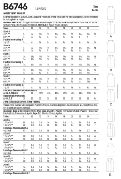 Butterick 6746 Misses' Straight Skirts And Belt Pattern -Jaycotts Shop B6746