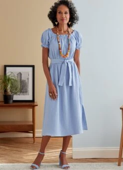 Butterick Sewing Pattern 6757 Misses' Dress 13 Butterick Sewing Pattern 6757 Misses' Dress -Jaycotts Shop B6757 02