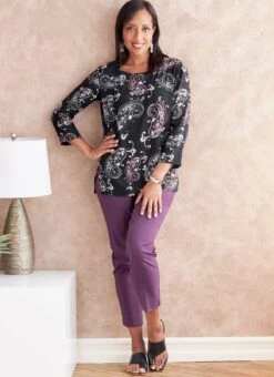 Butterick 6797 Misses' And Petite Scoop-neck Tops Pattern -Jaycotts Shop B6797 04