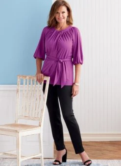 Butterick 6829 Misses' Tops And Sash Pattern -Jaycotts Shop B6829 product hires 04