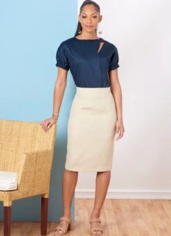 Butterick 6875 Tops Sewing Pattern