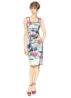 Butterick 6882 Jacket, Dress, Top, Pants And Sash Sewing Pattern -Jaycotts Shop B6882 product hires 02