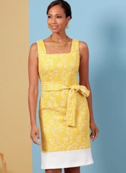 Butterick 6882 Jacket, Dress, Top, Pants And Sash Sewing Pattern -Jaycotts Shop B6882 product hires 04