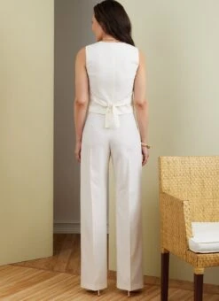 Butterick Sewing Pattern 6901 Misses' Waiscoat And Trousers -Jaycotts Shop B6901 product hires 03