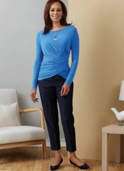 Butterick Sewing Pattern 6909 Misses' Knit Top -Jaycotts Shop B6909 04