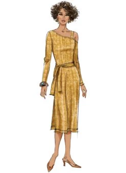 Butterick Sewing Pattern 6913 Knit Dress, Top, Skirt And Pants 11 Butterick Sewing Pattern 6913 Knit Dress, Top, Skirt And Pants -Jaycotts Shop B6913 02