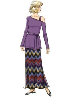 Butterick Sewing Pattern 6913 Knit Dress, Top, Skirt And Pants 12 Butterick Sewing Pattern 6913 Knit Dress, Top, Skirt And Pants -Jaycotts Shop B6913 03