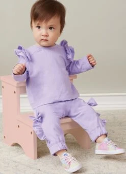 Butterick Sewing Pattern 6920 Infants' Knit Top And Pants