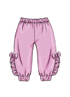 Butterick Sewing Pattern 6920 Infants' Knit Top And Pants -Jaycotts Shop B6920 03