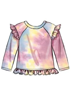 Butterick Sewing Pattern 6920 Infants' Knit Top And Pants -Jaycotts Shop B6920 04