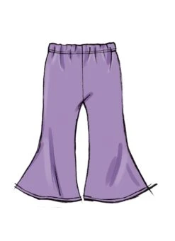 Butterick Sewing Pattern 6920 Infants' Knit Top And Pants -Jaycotts Shop B6920 07