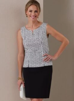 Butterick Sewing Pattern B6925 Misses' Tops By Palmer/Pletsch -Jaycotts Shop B6925 product hires 04