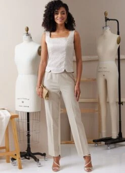 Butterick Sewing Pattern B6925 Misses' Tops By Palmer/Pletsch -Jaycotts Shop B6925 product hires 07