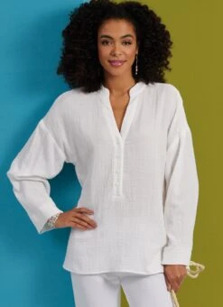 Butterick Sewing Pattern B6929 Misses’ Top And Tunic