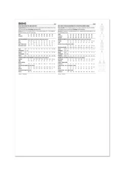 Butterick Sewing Pattern 6945 Knit Lounge Top, Dress And Pants -Jaycotts Shop B6945 envelope back