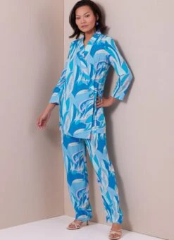 Butterick Sewing Pattern B6976 Misses' Lounge Set By Palmer/Pletsch