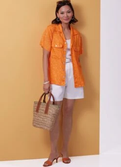 Butterick Sewing Pattern B6984 Unisex Shirts, Shorts And Pants -Jaycotts Shop B6984 product hires 03