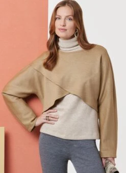 Butterick Sewing Pattern B7013 Misses' Knit Tops, Skirt, And Pants -Jaycotts Shop B7013 01