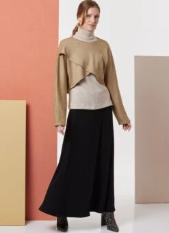 Butterick Sewing Pattern B7013 Misses' Knit Tops, Skirt, And Pants -Jaycotts Shop B7013 08