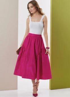 Butterick Sewing Pattern B7044 Flared Skirts