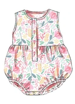 Butterick Sewing Pattern B7048 Babies' Rompers -Jaycotts Shop B7048 02