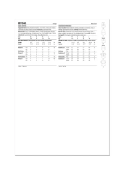 Butterick Sewing Pattern B7048 Babies' Rompers -Jaycotts Shop B7048 envelope back