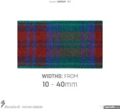 Berisfords Lindsey Tartan Ribbon 5 Berisfords Lindsey Tartan Ribbon -Jaycotts Shop BERISFORDS TARTAN RIBBON 12B