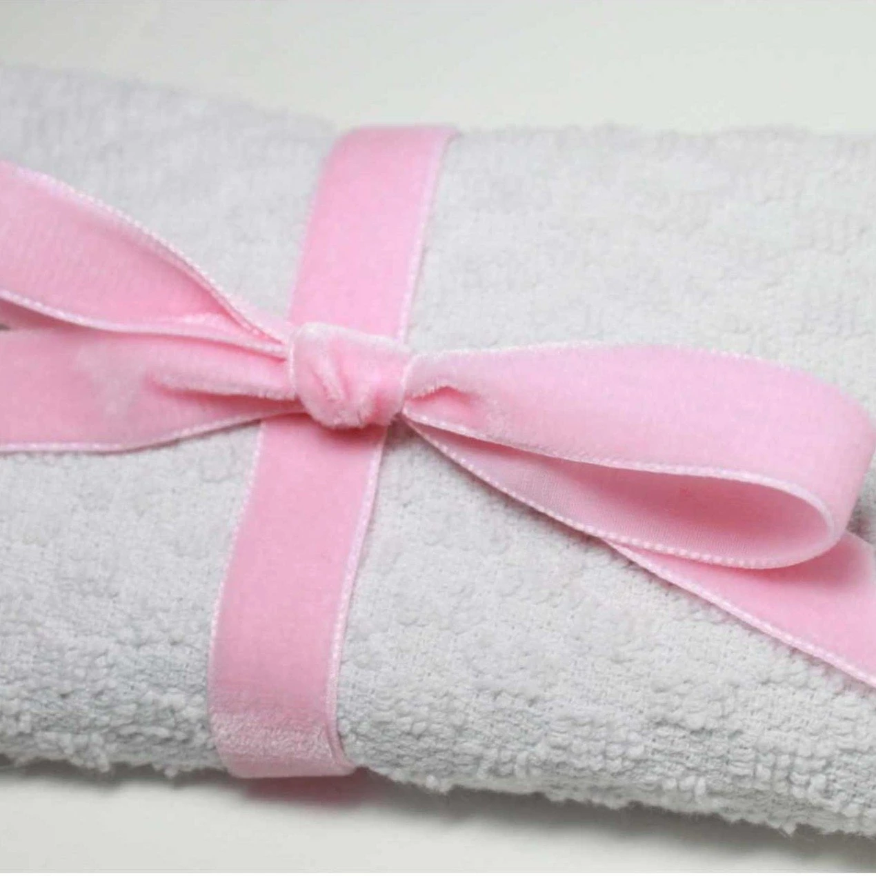 Berisfords Velvet Ribbon, Blush Pink 2 Berisfords Velvet Ribbon, Blush Pink - Image 2