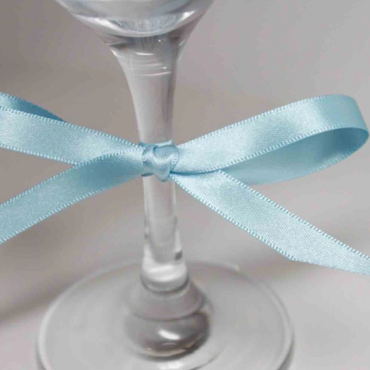 Berisfords Satin Ribbon, Saxe Blue 2 Berisfords Satin Ribbon, Saxe Blue - Image 2