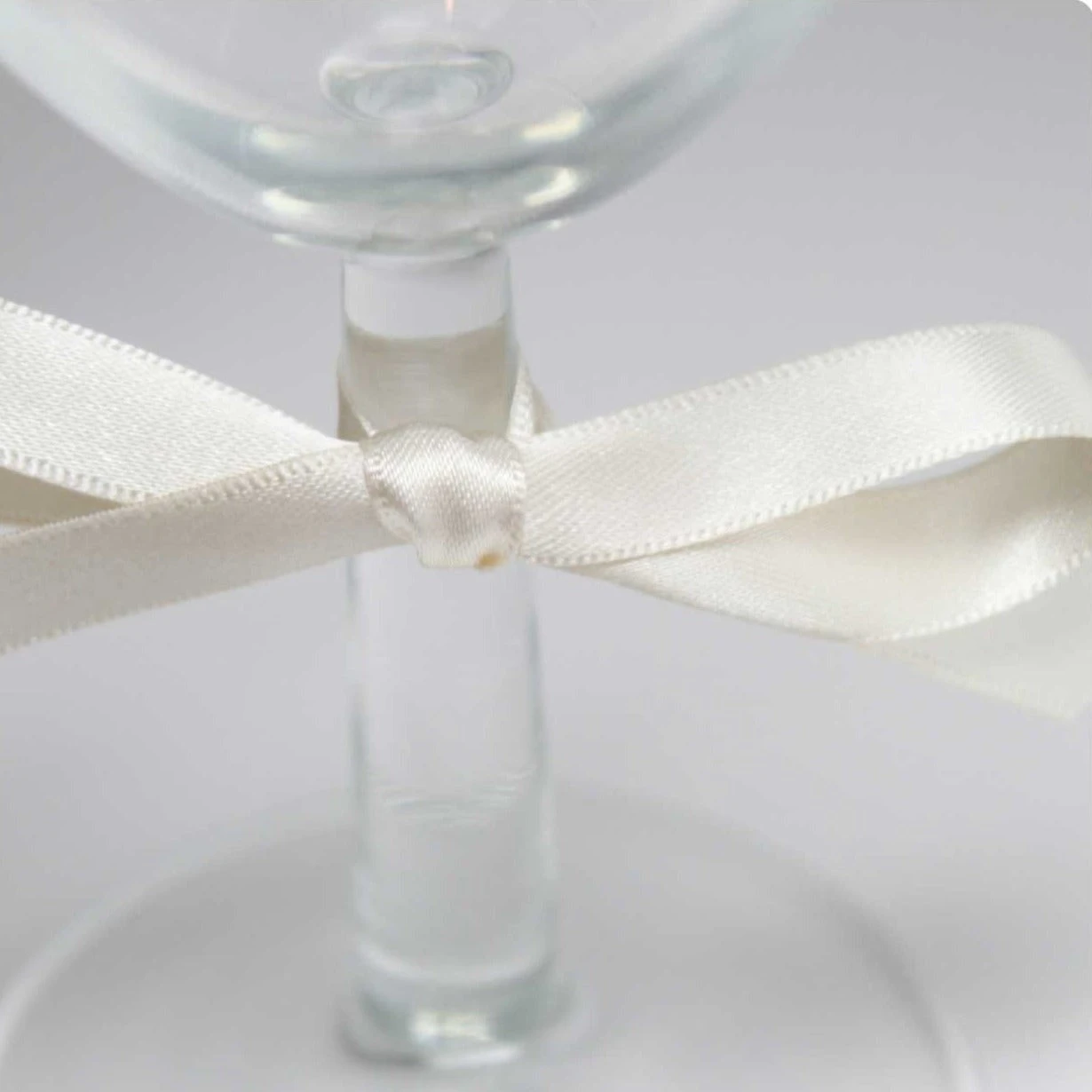 Berisfords Satin Ribbon, Pearl 1 Berisfords Satin Ribbon, Pearl