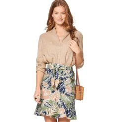 Burda Sewing Pattern 6137 Skirt -Jaycotts Shop BUR6137 product hires 01