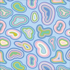 Cloud 9 Fabric Organic Cotton, Stardust, Infinite Agate Lavender