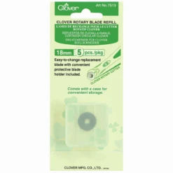 Spare Blades For Clover Rotary Cutters -Jaycotts Shop CL7513 png