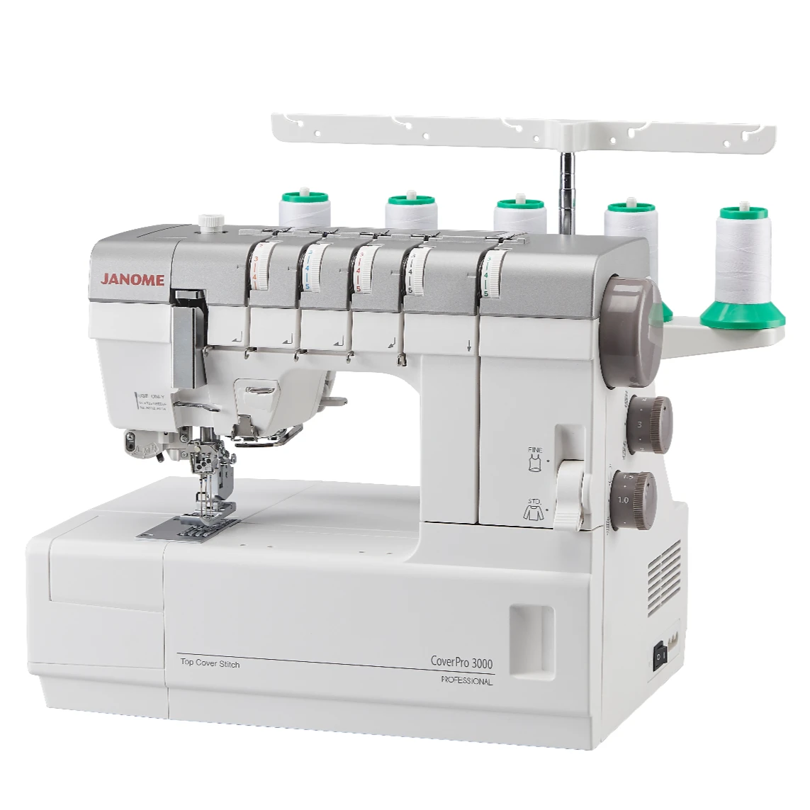 Janome Cover Stitch Machine | CP 3000 Professional 3 Janome Cover Stitch Machine | CP 3000 Professional - Image 3
