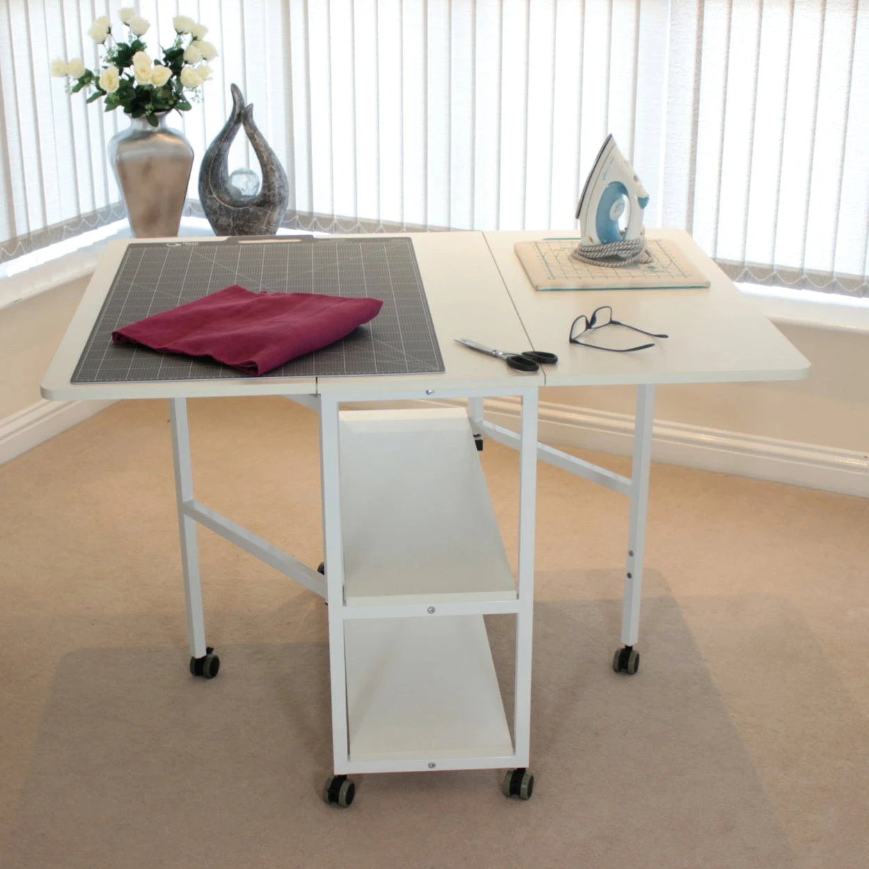 Horn Compact HiLo Sewing Table - Free Chair! 1 Horn Compact HiLo Sewing Table - Free Chair!