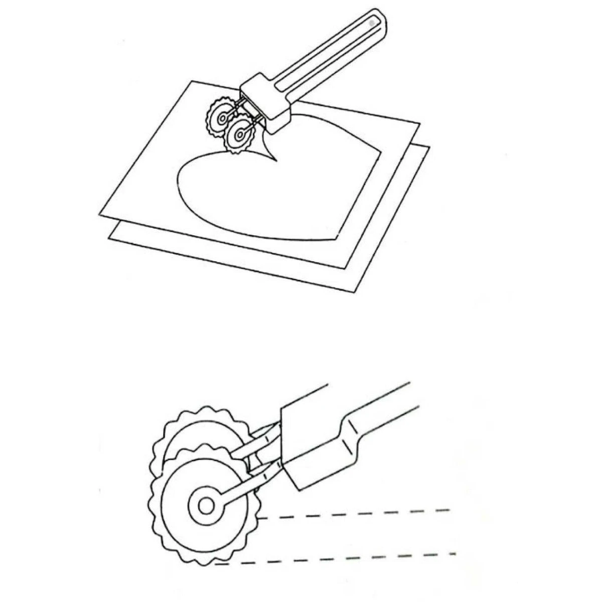 Clover Double Tracing Wheel (Adjustable) 3 Clover Double Tracing Wheel (Adjustable) - Image 3