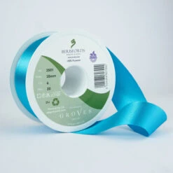 Berisfords Satin Ribbon, Peacock