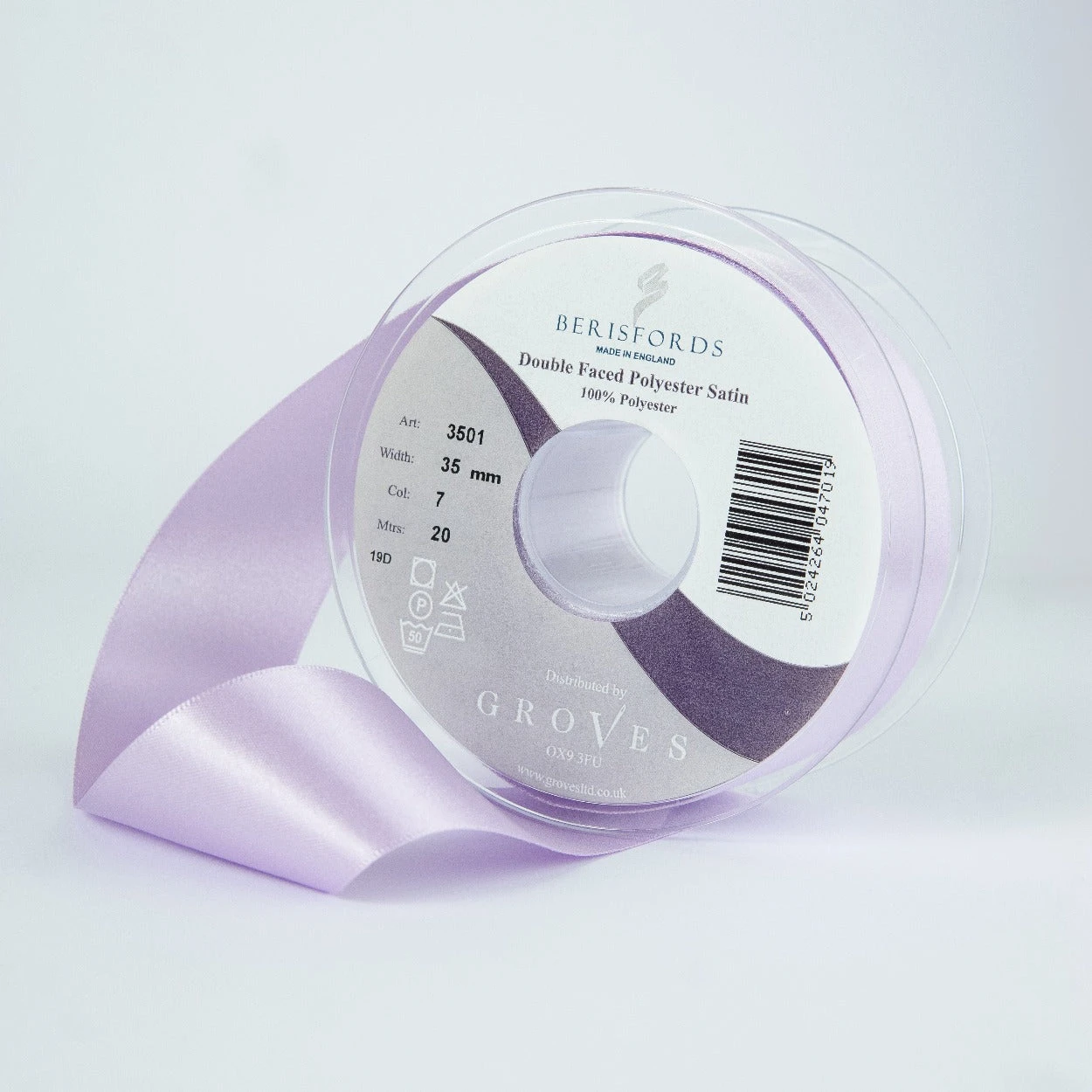 Berisfords Satin Ribbon - Helio 1 Berisfords Satin Ribbon - Helio