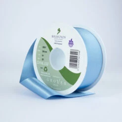 Berisfords Satin Ribbon, Dusky Blue