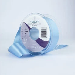 Berisfords Satin Ribbon, Cornflower