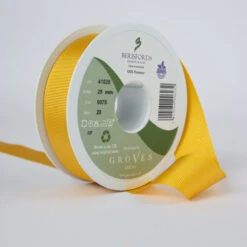 Berisfords Grosgrain Ribbon - Gold