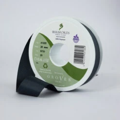 Berisfords Grosgrain Ribbon - Smoke Grey