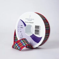 Berisfords Royal Stewart Tartan Ribbon