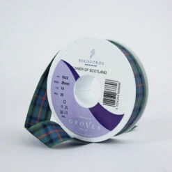Berisfords Flower Of Scotland Tartan Ribbon
